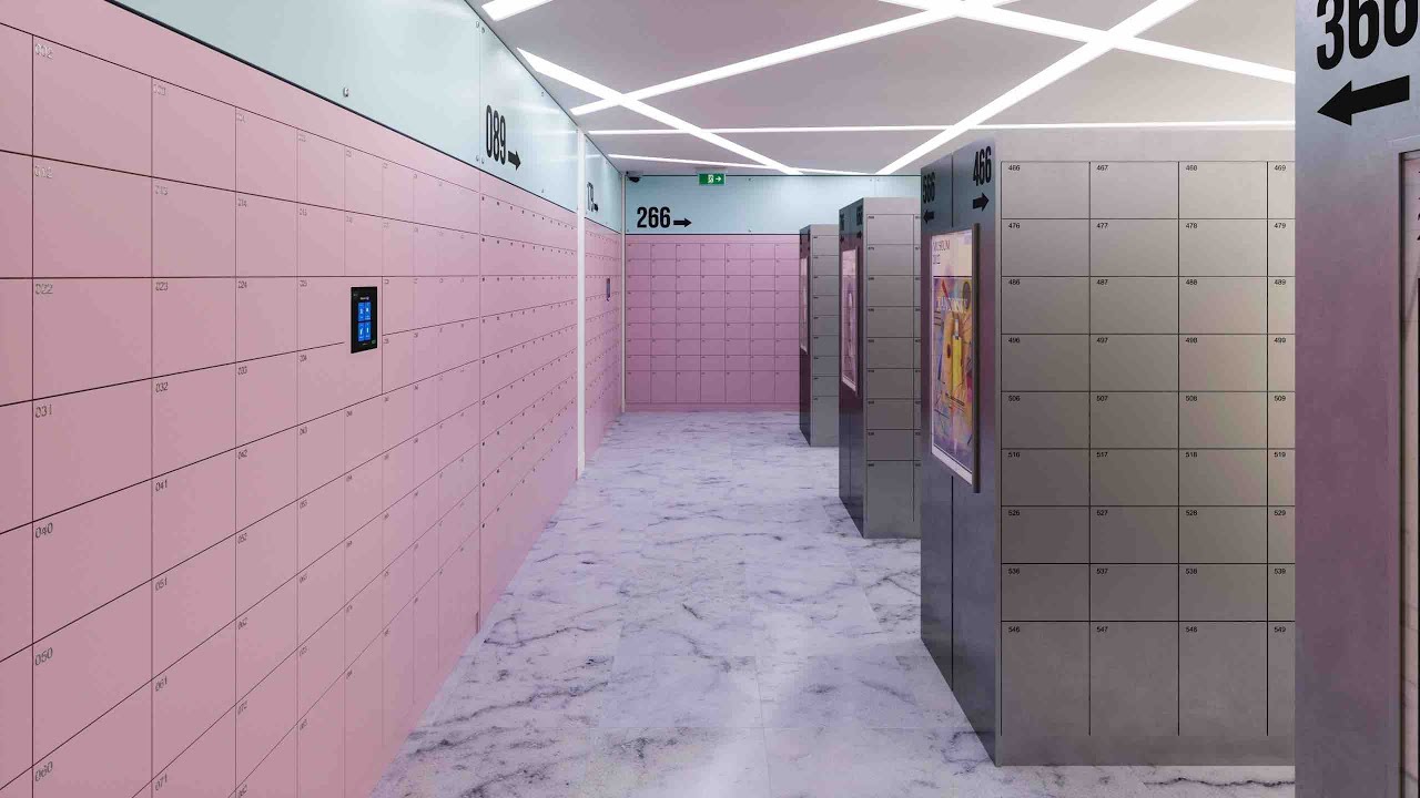 Rental Visitor Lockers | Public Lockers | Smart Lockers