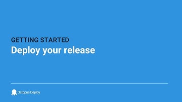 Deploy your release