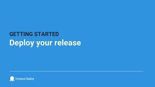 Deploy your release