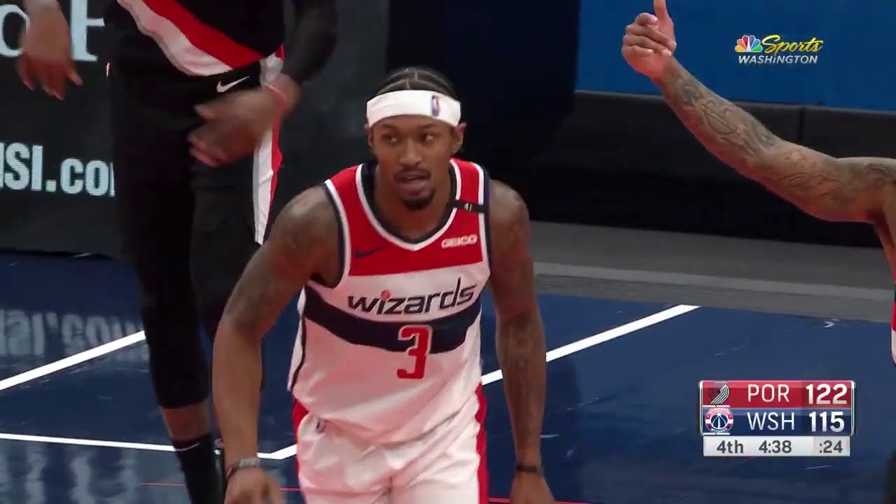 Highlights: Bradley Beal scores 37 vs. Trail Blazers - 2/2/21