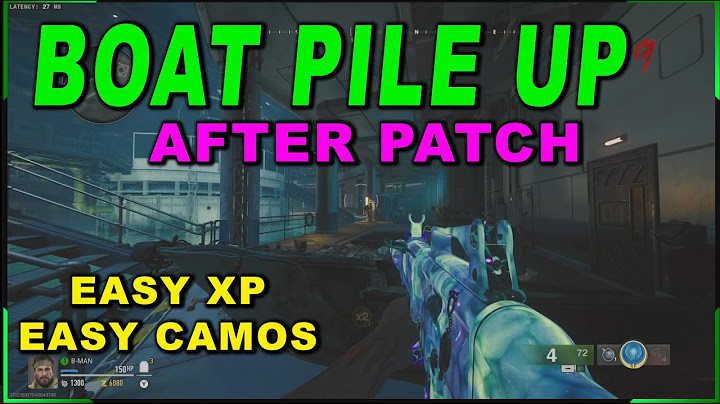 bo6 glitch: AFTER PATCH: BOAT PILE UP GLITCH for terminus island easy camo glitch and XP glitch