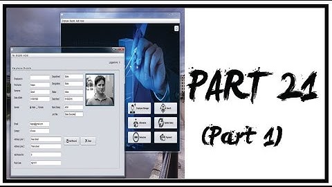 Employee Payroll Management System Using Java Netbeans-Part 21-Calculate & Update Employee Salary