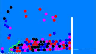 Custom 2D Physics Simulation