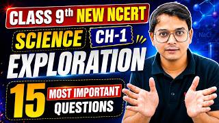Class 9 Science Chapter 1 | 15 Most Important Questions 🔥 | New NCERT 2025