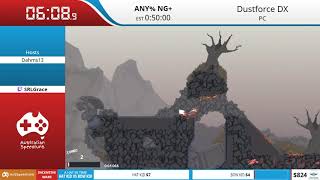 Dustforce DX - any% NG+ Speedrun by SRLGrace - FAST 2020