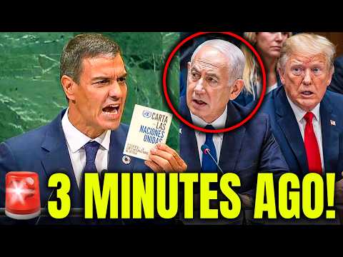 Spain's Sanchez EXTRAORDINARY Attack on Trump & Netanyahu at UNGA Over Gaza!