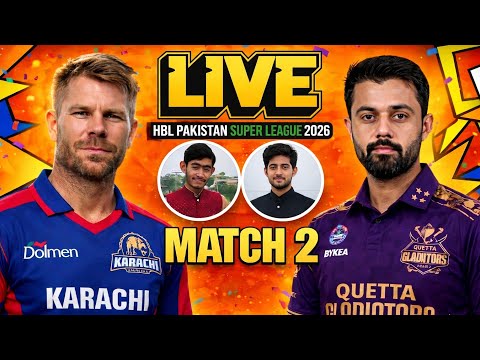 Karachi kings vs Quetta gladiators live streaming and commentary update/