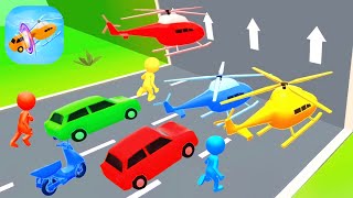 Shape shifting 🚲🚁🚗 All Levels Gameplay Walkthrough Android,ios Max Level Ep952