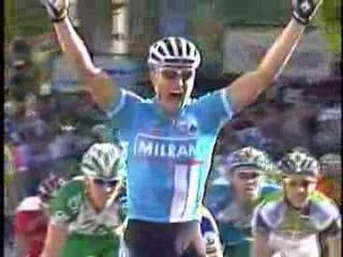 Robbie McEwen head-butt