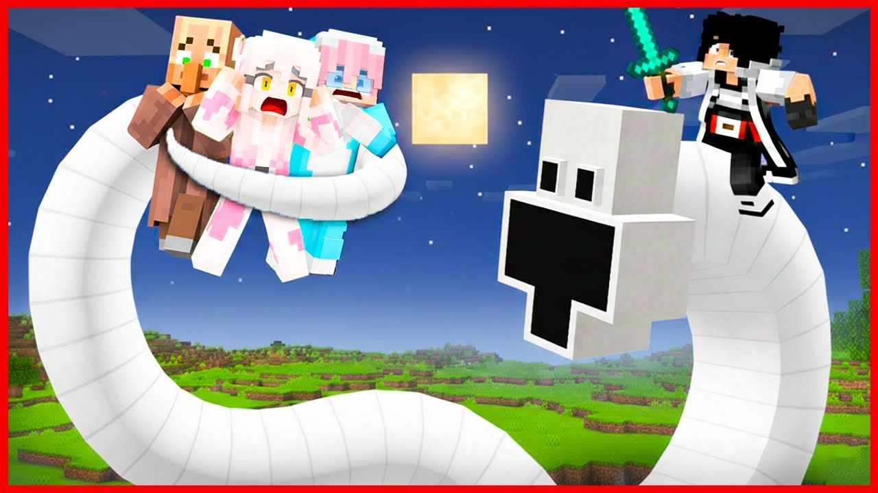 100 HARI DI ADOPSI JADI CACING HUNGRY WORM DI MINECRAFT ! SEMUA JADI CACINGAN