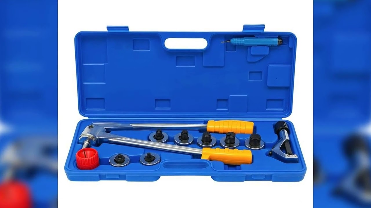 A must-have product!�Hydraulic Tube Expander with Pipe Cutter, 4-28 mm, for Copper and Aluminum Tu
