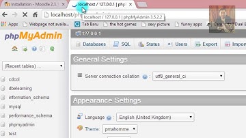 Video Tutorial pembuatan E-Learning Dengan CMS Moodle Tahap 1 (Installasi)