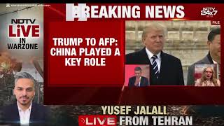 I Joined NDTV to Analyze the U.S.-Iran Ceasefire Agreement
