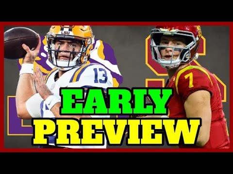 #13 LSU Tigers vs #23 USC Trojans Free NCAA Football 🏈 Sports Picks ...