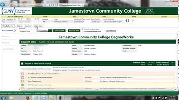 How to use the Degree Works Advice Calculator