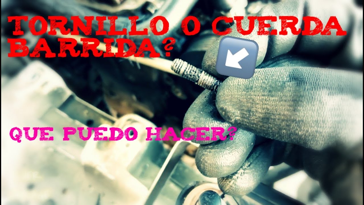 COMO PONER UN TORNILLO BARRIDO! YouTube