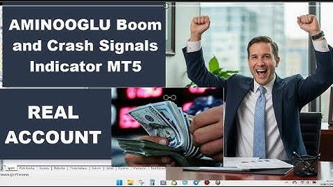 Amınooglu Vertex Indicator MT5 Boom Crash Signals Real Deriv Account (Free Download)