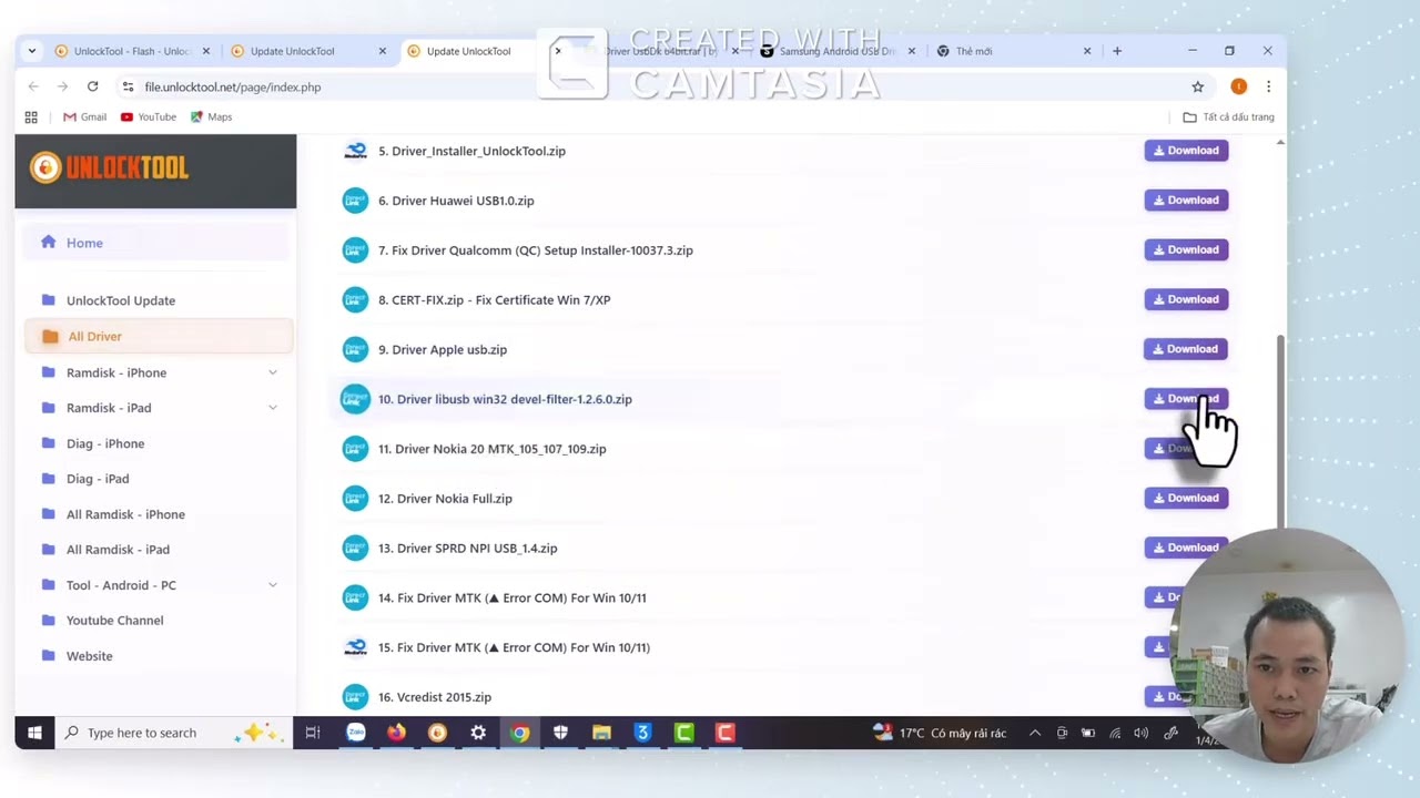 cài full driver unlock tool frp bypass. ae cần mua unlock tool ib nhé.