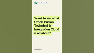 🚀 Real-Time Oracle Fusion Technical + OIC Training! 💻✨ | #training #demo #livedemo #oictraining