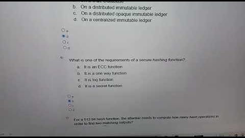 NPTEL Blockchain and its applications WEEK 1 Assignment answers 2022