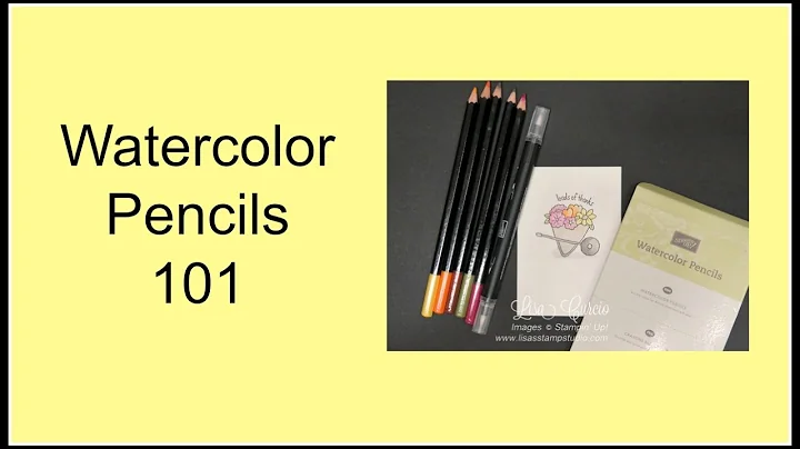 Quick Crafting Tip - Watercolor Pencils 101