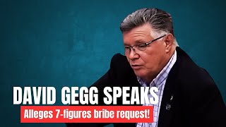 David Gegg speaks, alleges 7-figures bribe request. by XTV Belize 39 views 3 weeks ago 10 minutes, 3 seconds