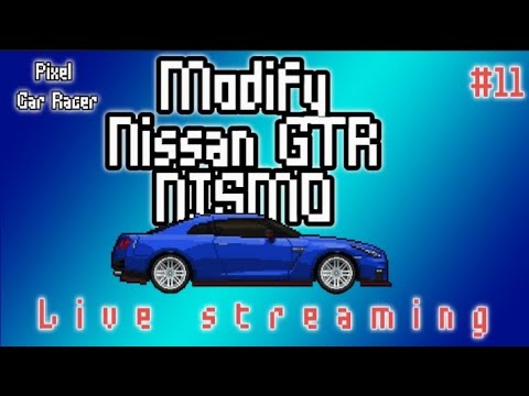 Modify Nissan GTR NISMO in pixel car racer in hindi #car #viral #live