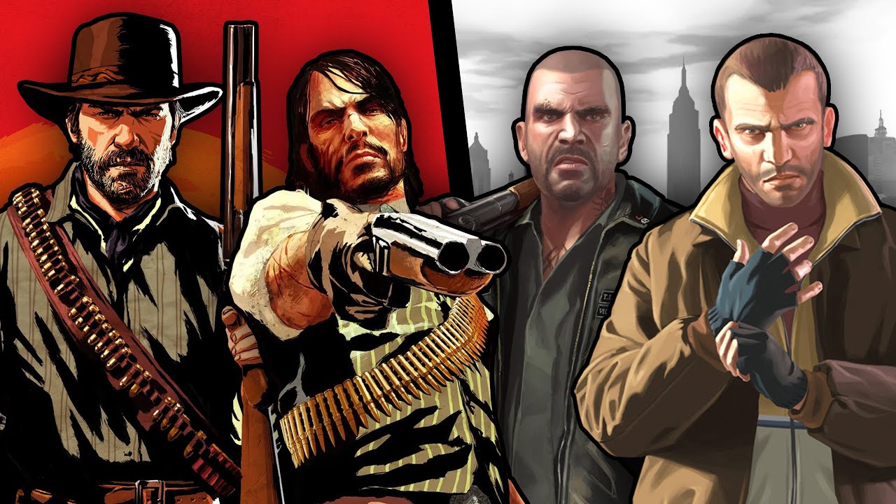 Тонкая СВЯЗЬ игр RDR и GTA IV - Детальный разбор