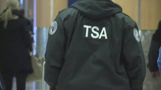 TSA workers set to miss first full paycheck as partial government shutdown drags on