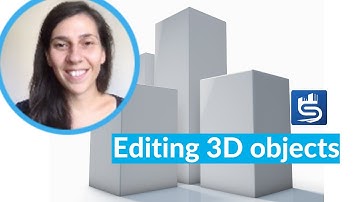 Editing 3D objects in Synchro Pro