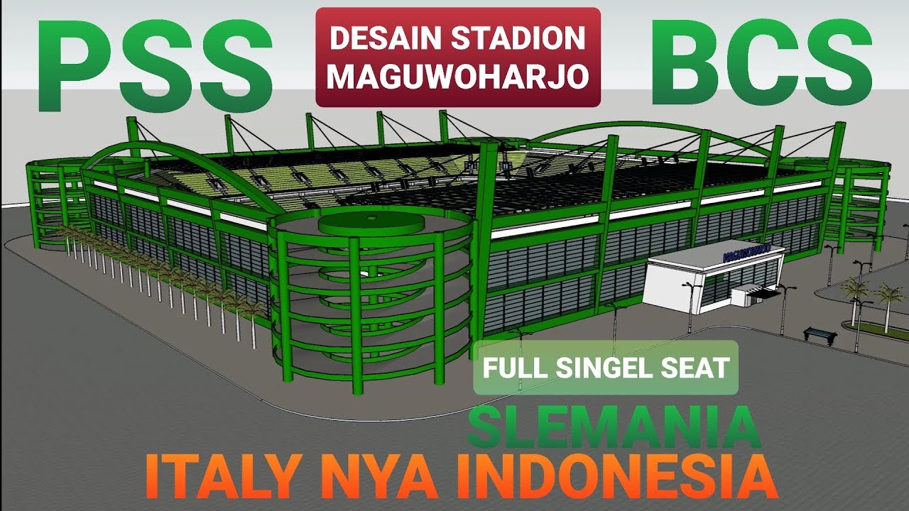 REDESAIN STADION MAGUWOHARJO KANDANG PSS SLEMAN YouTube
