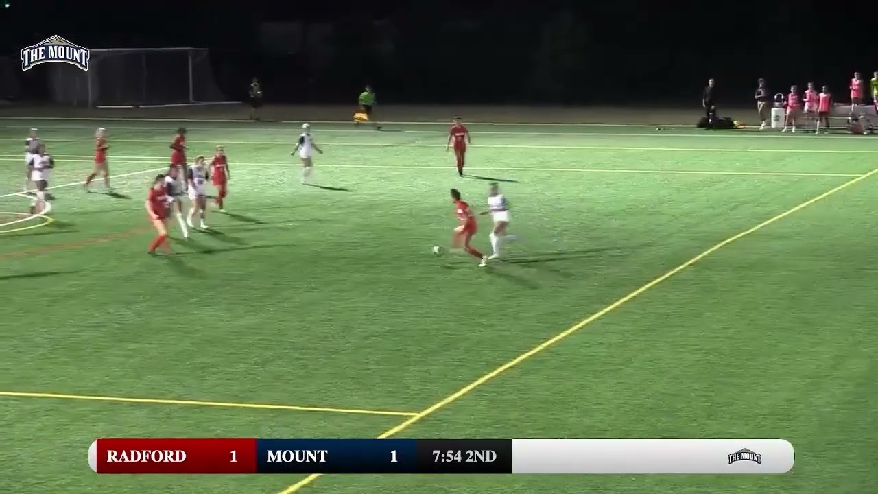Mount St. Mary's vs Radford Women's Soccer Highlights