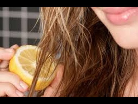 DIY Natural Hair highlighting Treatment w/ Lemon! - YouTube