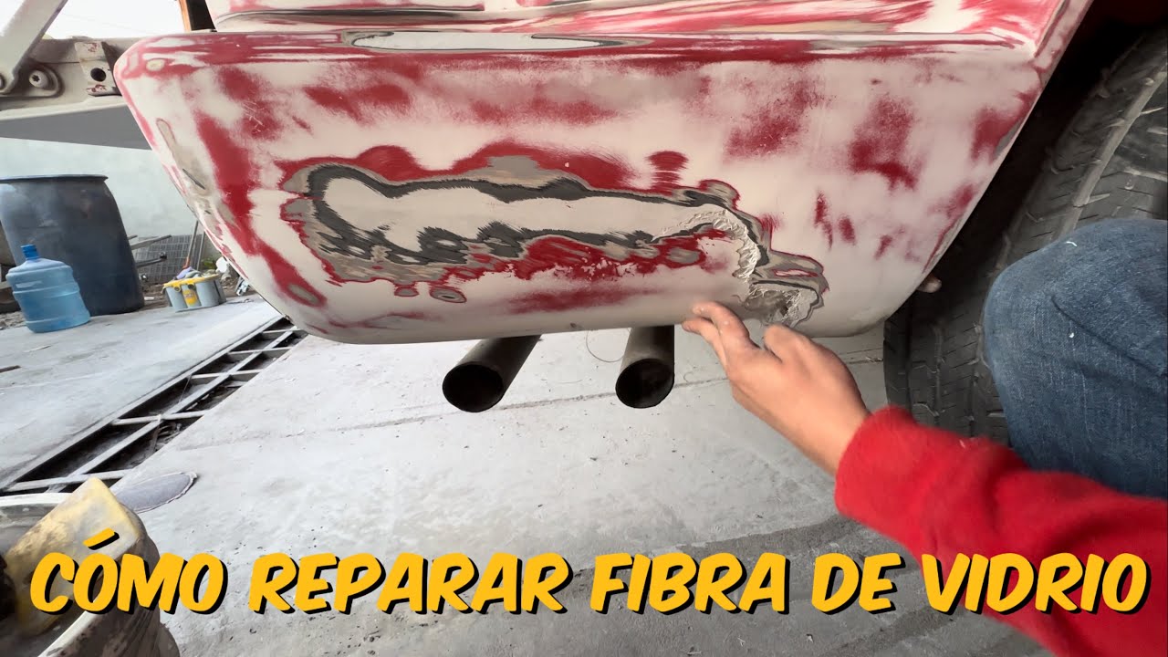 Cómo reparar una pieza de fibra de vidrio, image size:1280x720
