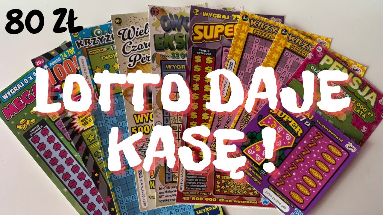 Zdrapki Lotto👉ZDRAPKI ZA 80 ZŁ🤩FAJNE ZDRAPECZKI🥳KASIORKA LECI😍🥳
