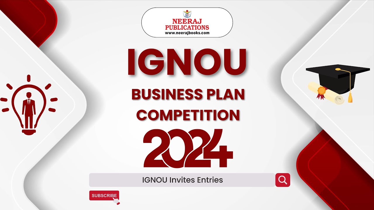 Unlock Your Potential: IGNOU Business Plan Competition 2024! | Neeraj Books