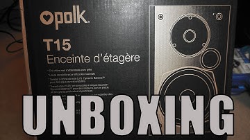 Polk Audio T15 Speaker Unboxing and Review