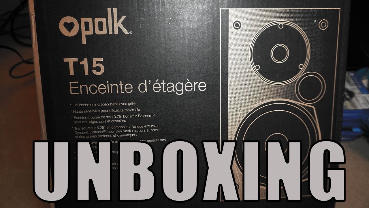 Polk Audio T15 Speaker Unboxing And Review Youtube