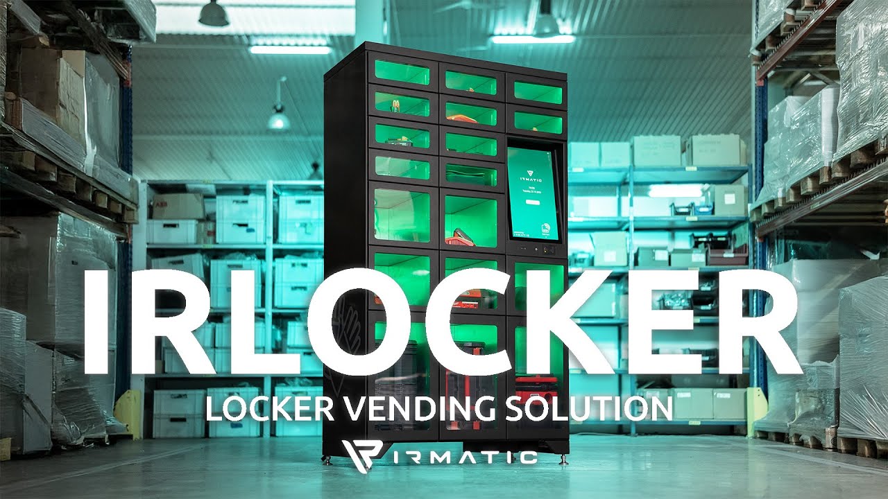 IRLOCKER - Industrial Locker Vending Machine