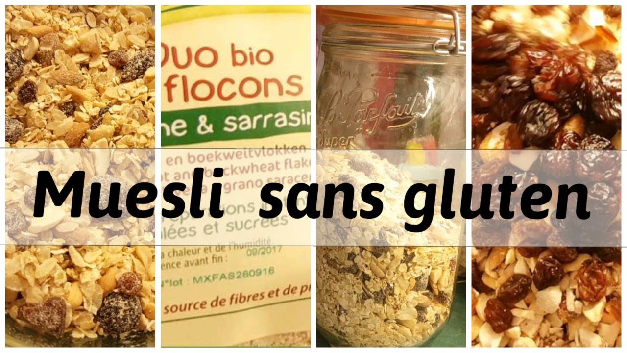 Muesli sans gluten & sans sucre YouTube