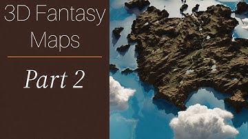 3D Fantasy Maps with Gaea2 (Part 2: Erosion and texturing)