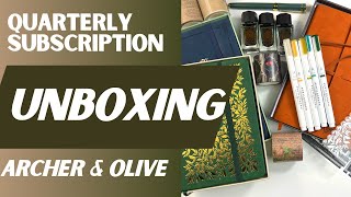 Archer and Olive Unboxing - March Quarterly Subscription Box #archerandolive screenshot 4