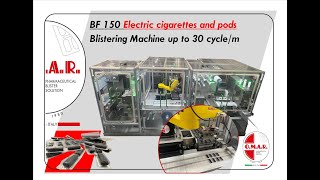 BF 150 ST Automatic Blistering Machine (Blisteromar.com) OMAR SRL Electric cigarettes and pods