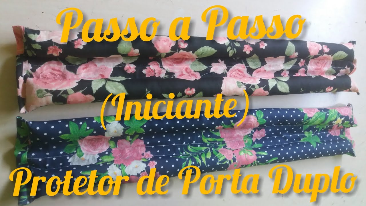 DIY- Veda Porta - Protetor de Porta Duplo Rápido e Fácil (Iniciantes)