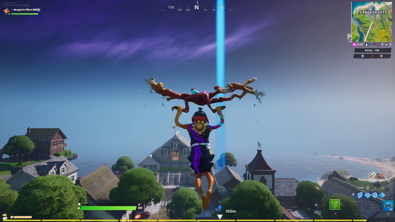 Fortnite - Open Water - Search hidden 'O' found in the Open Water Loading Screen