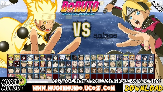 NS Ultimate Ninja Storm Revolution MUGEN - Naruto Shippuden Ultimate Ninja  Storm Revolution M.U.G.E.N (y) Nova lifebar para o modo Torneio Mundial  Ninja :)