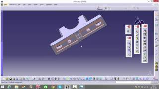 Plummer Block Machine Drawing On Catia V5.mp4