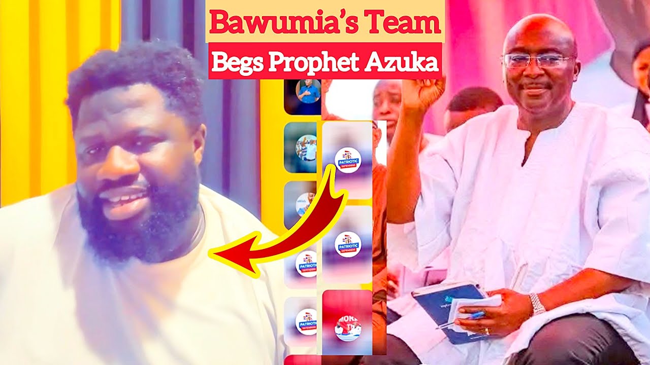 Prophet Azuka HOT🔥Bawumia’s Team Beg Prophet Azuka,Urged Him To Support Bawumia To ...