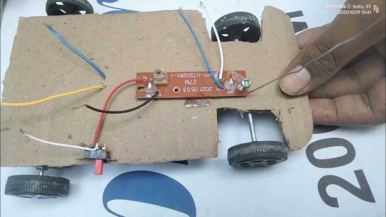 how to make remote control car Circuit Diagram