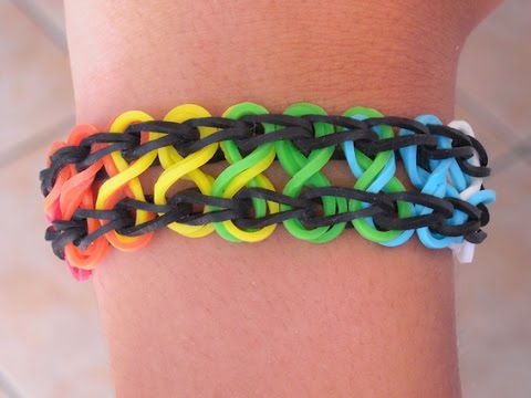 Rainbow loom - fabriquer son bracelet élastique à la main sans machine : le  tuto débutant (Vidéo) - Terrafemina